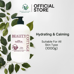 BEAUTY COTTAGE MASSAGE GEL - HYDRATING & CALMING (1000G)
