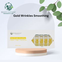 BEAUTY COTTAGE GOLD WRINKLES SMOOTHING SERUM 4G X 10PCS