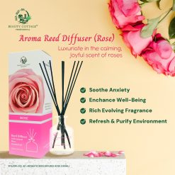 BEAUTY COTTAGE AROMATIC REED DIFFUSER - ROSE 250ML